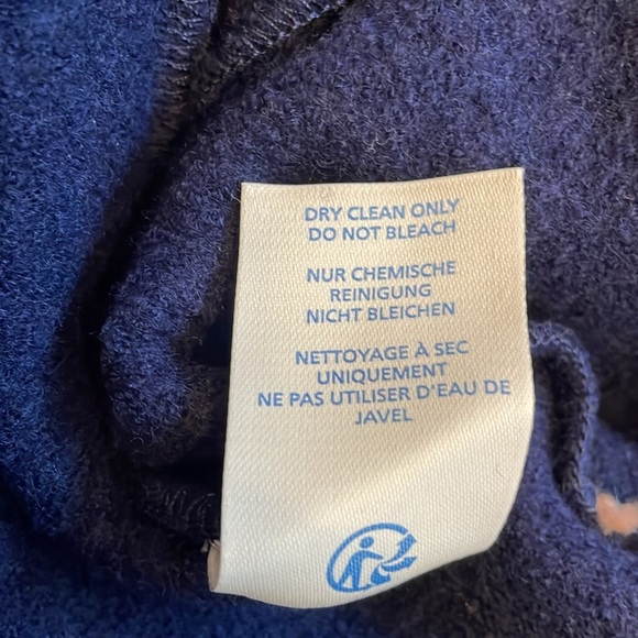 Boden Navy and Pink Cardigan Sweater - Picture 8 of 12